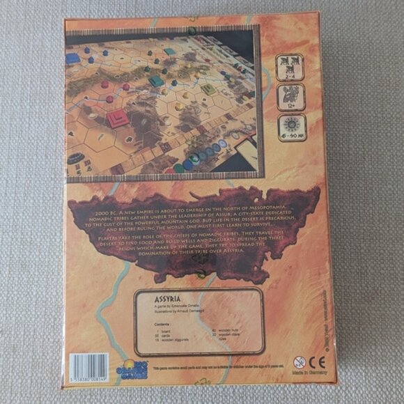 New Sealed Assyria Family Board Game – Civilization Strategy by Rio Grande Games - Picture 2 of 4